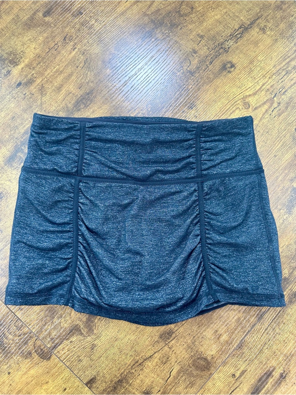 Athleta Hatha Yoga Skort, Dark Heather Gray, Small - Picture 6 of 16